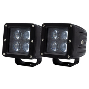 HEISE 3" 4 LED Cube Light - 2-Pack