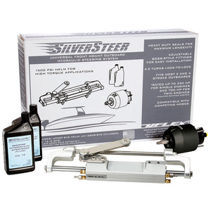 Uflex SilverSteer&trade; Front Mount Outboard Hydraulic Steering System - UC130 V2