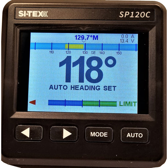 SI-TEX SP-120 Color System w/Rudder Feedback & Type 