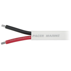 Pacer 12/2 AWG Duplex Cable - Red/Black - 1,000&#39;
