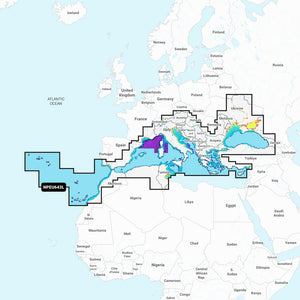 Navionics NPEU643L - Mediterranean &amp; Black Sea - Navionics Platinum+