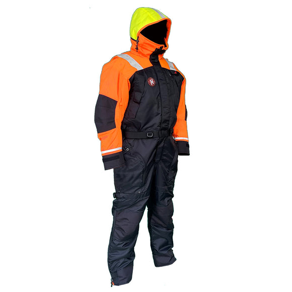 First Watch Anti-Exposure Suit Hi-Vis - Orange/Black - Large