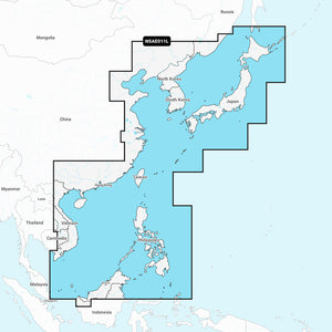 Garmin Navionics+ NSAE011L - China Sea &amp; Japan - Marine Chart