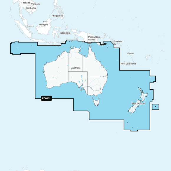 Navionics NAPC012L - Australia & New Zealand - Navionics+