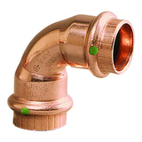 Viega ProPress 2" - 90&deg; Copper Elbow - Double Press Connection - Smart Connect Technology