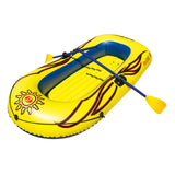 Solstice Watersports Sunskiff 2-Person Inflatable Boat Kit w/Oars &amp; Pump