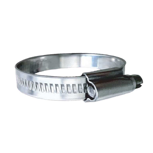 Trident Marine 316 SS Non-Perforated Worm Gear Hose Clamp - 15/32