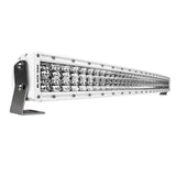 Black Oak Pro Series 3.0 Curved Double Row 40" LED Light Bar - Combo Optics - White Housing