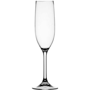 Marine Business Non-Slip Flute Glass Party - CLEAR TRITAN&trade; - Set of 6