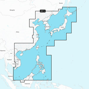 Garmin Navionics Vision+ NVAE011L - China Sea &amp; Japan - Marine Chart