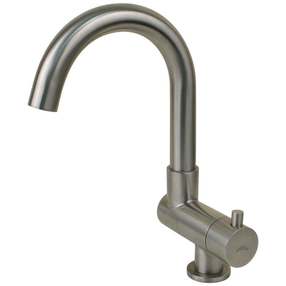 Scandvik Nordic Folding Stainless Steel J-Spout Tap