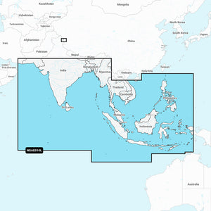 Garmin Navionics+ NSAE010L - Indian Ocean &amp; South China Sea - Marine Chart