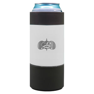 Toadfish Non-Tipping 16oz Can Cooler - White