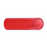 Trident Marine 5/8" Reinforced PVC (FDA) Hot Water Feed Line Hose - Drinking Water Safe - Translucent Red - Sold by the Foot