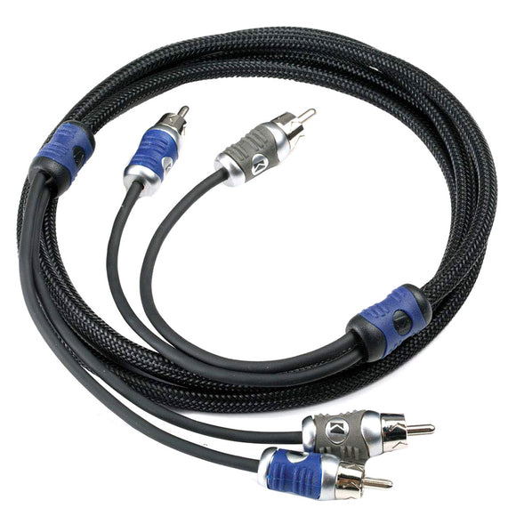 KICKER Q-Series 2-Channel RCA Interconnect - 2M