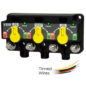 Egis XD Series Triple Flex 2 Relay-ACR-Relay w/Knobs &amp; Tinned Wires