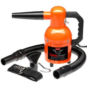 MetroVac AirForce&reg; Quick Draw Portable Pet Dryer - Orange