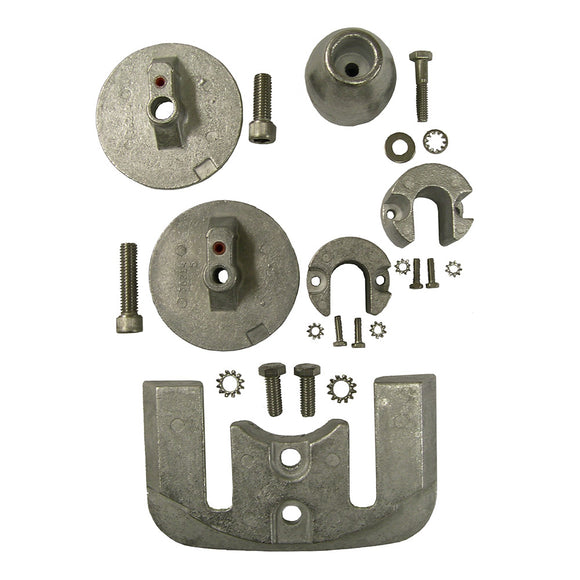 Performance Metals Mercruiser Bravo 3 (2004 & Later) Complete Anode Kit - Aluminum