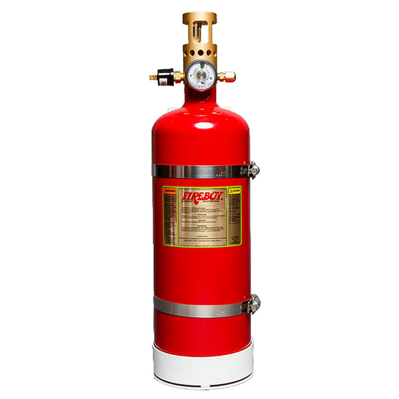 Fireboy-Xintex Automatic Vertical Fire Extinguisher w/Heavy Duty Bracket - 225 Cubic Feet Volume Protected