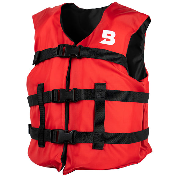 Bluestorm Type III General Boating Youth Foam Life Jacket - Red