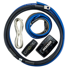 KICKER PKD1 1/0AWG Dual Amp Power Kit