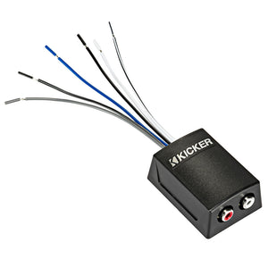 KICKER K-Series Interconnect - Speaker to RCA w/Line-Out Converter &amp; 12V Turn-On Lead