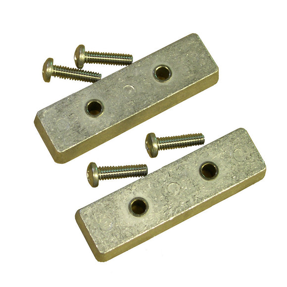 Performance Metals Bennett Trim Tab Anode Set - Zinc