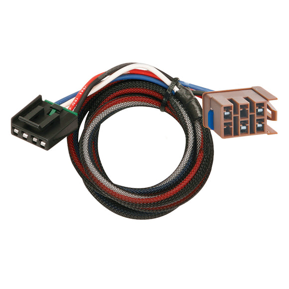 Tekonsha Brake Control Wiring - 2-Plug - Fits GM