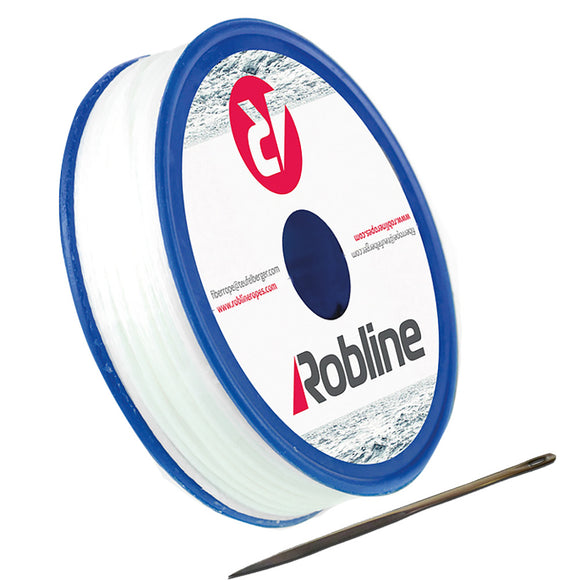 Robline Waxed Whipping Twine Kit - 0.8mm x 40M - White