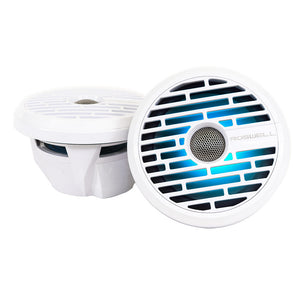 Roswell R1 7.7&rdquo; Marine Speakers - White - 90W RMS &amp; 180W Peak Power