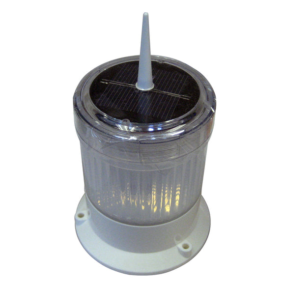 Dock Edge Solar Piling Cap Light