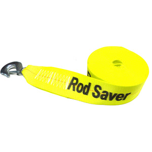 Rod Saver Heavy-Duty Winch Strap Replacement - Yellow - 3" x 20&#39;