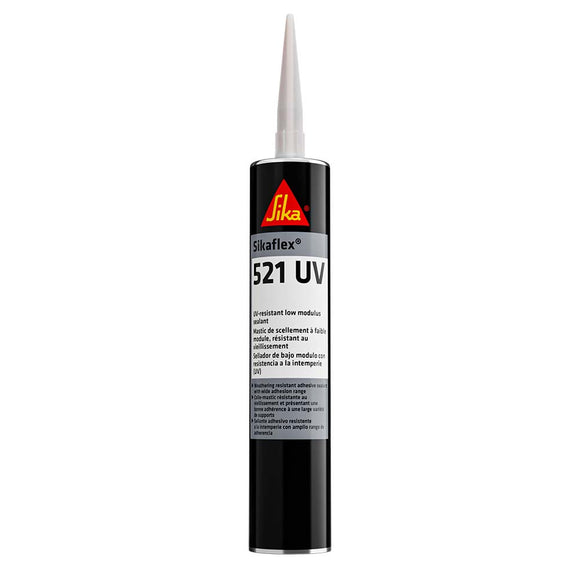 Sika Sikaflex® 521UV UV Resistant LM Polyurethane Sealant - 10.3oz(300ml) Cartridge - White