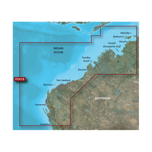 Garmin BlueChart&reg; g3 HD - HXPC411S - Geraldton To Darwin - microSD&trade;/SD&trade;