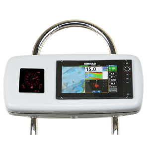 NavPod GP2040-13 SystemPod Pre-Cut f/Simrad NSS9 evo2 or B&G Zeus&#178; 9 & 1 Instrument f/12" Wide Guard