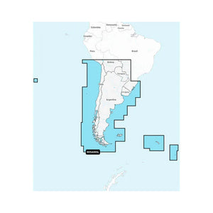 Garmin Navionics Vision+&trade; NVSA005L - Chile, Argentina &amp; Easter Island - Marine Charts