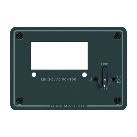 Blue Sea 8410 120/240 AC Digital Meter Panel