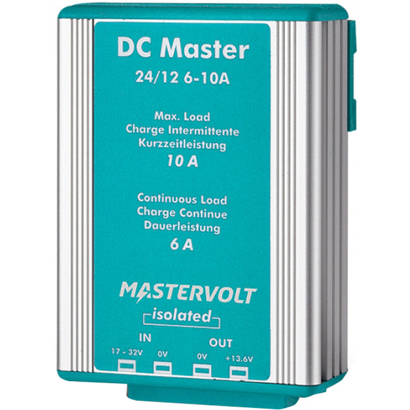 Mastervolt DC Master 24V to 12V Converter - 6A w/Isolator