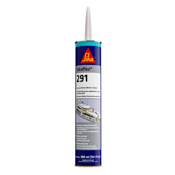 Sika Sikaflex® 291 Fast Cure Adhesive & Sealant 10.3oz(300ml) Cartridge - Black