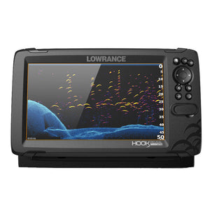 Lowrance HOOK Reveal 9 Chartplotter/Fishfinder w/TripleShot Transom Mount Transducer &amp; US Inland Charts