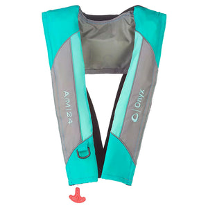 Onyx A/M-24 Auto/Manual Adult Universal PFD - Aqua