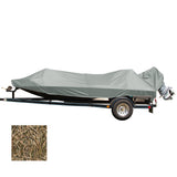 Carver Performance Poly-Guard Styled-to-Fit Boat Cover f/15.5&#39; Jon Style Bass Boats - Shadow Grass