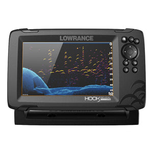 Lowrance HOOK Reveal 7 Chartplotter/Fishfinder w/TripleShot Transom Mount Transducer &amp; US Inland Charts