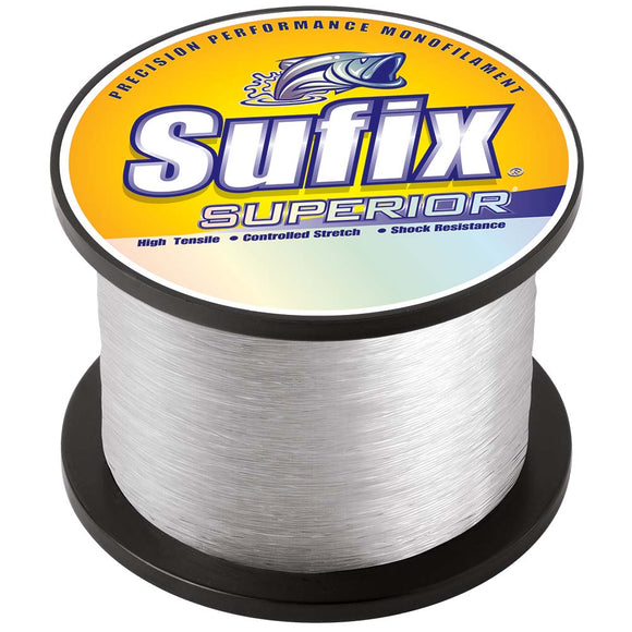 Sufix Superior Clear Monofilament - 10lb - 1495 yds