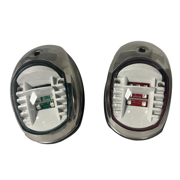 Sea-Dog Stainless Steel LED Navigation Lights - Port & Starboard