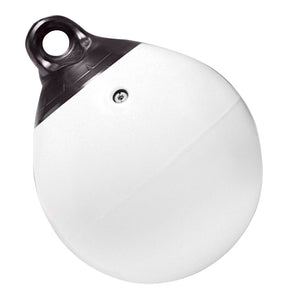 Taylor Made 15" Tuff End&trade; Inflatable Vinyl Buoy - White