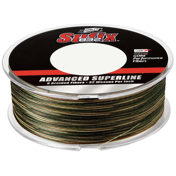 Sufix 832® Advanced Superline® Braid - 10lb - Camo - 600 yds