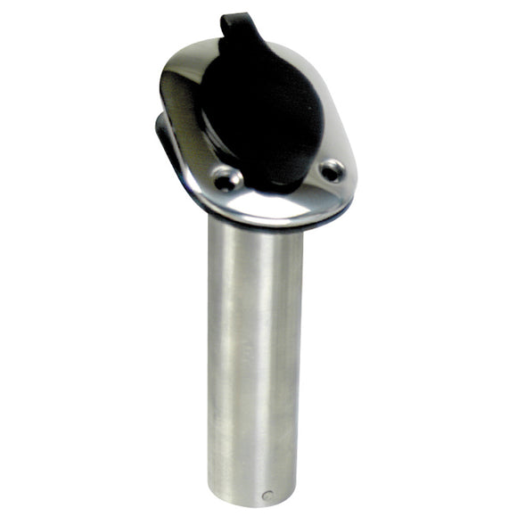 Whitecap 30° Flush Mount Rod Holder - 304 Stainless Steel - 9-1/4