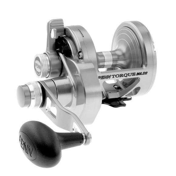 PENN Torque® Lever Drag 2 Speed Reel Silver TRQ30LD2S