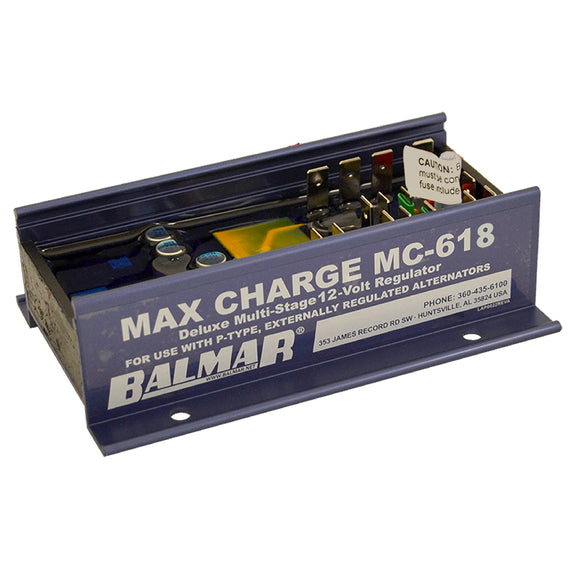 Balmar Max Charge MC618 Multi-Stage Regulator w/o Harness - 12V